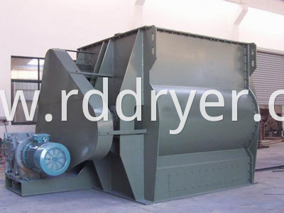 High Speed Industrial Horizontal Mixture Machine with Paddle Agitator